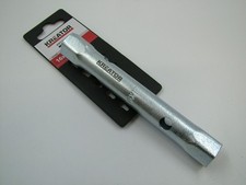 Box spanner, 16 x 17mm, hole each end for bar, made of special A3 steel