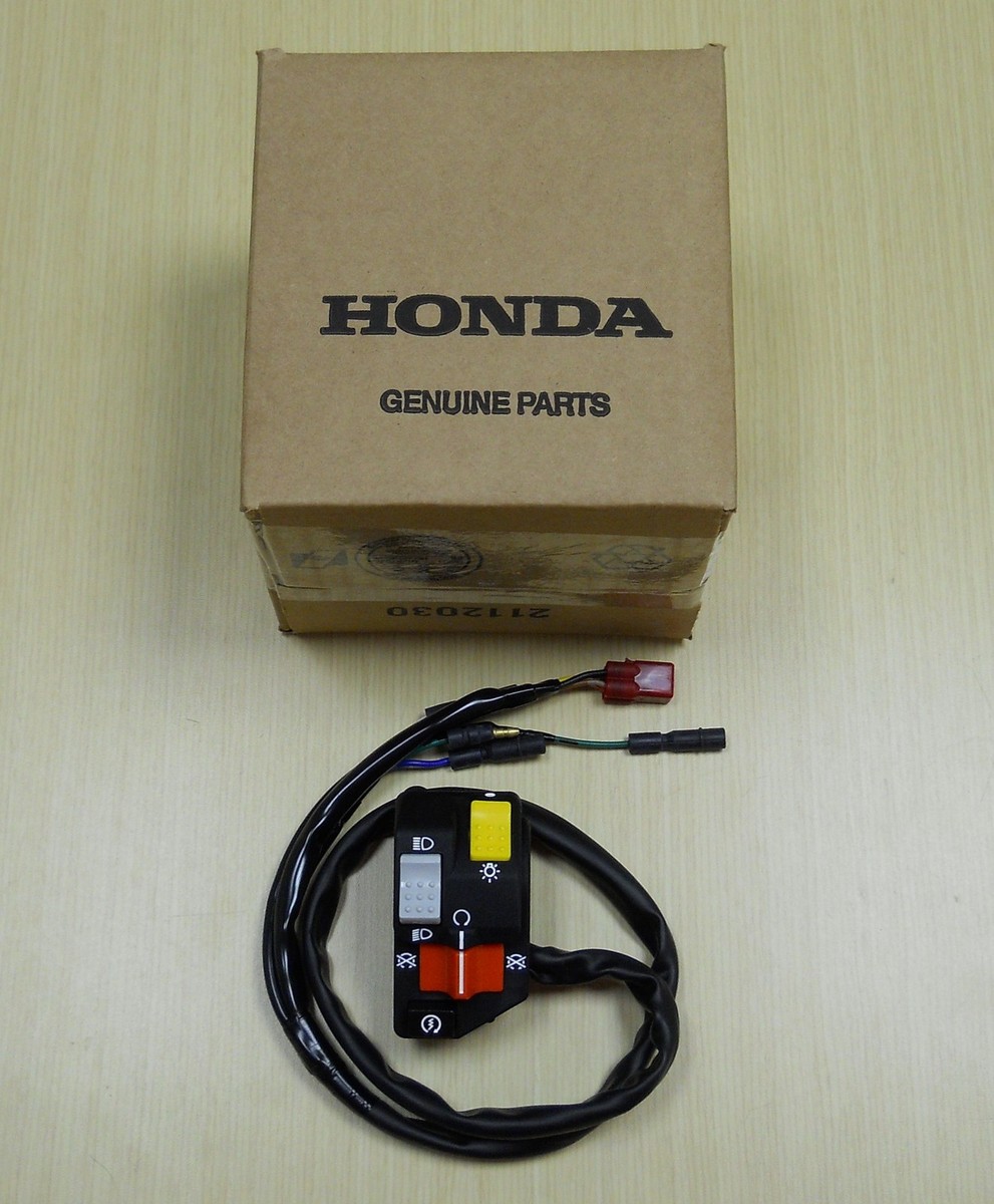 Start/Kill/Light Switch Assembly For 2005-2006 Honda TRX250 Recon Foot-Shift ATV