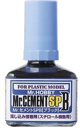 Mr Cement SP Black - 40ml Mr Hobby MC-132