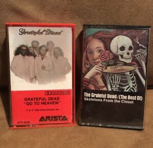 Lot Of 2 Grateful Dead The Best Of Skeletons From The Closet Go To Heaven Ebay