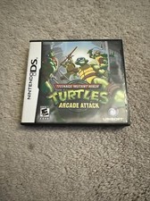 Teenage Mutant Ninja Turtles: Arcade Attack (Nintendo DS, 2009) Cib