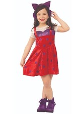 NWT Boxy Girls Riley Child Costume Small 3-4 dress, headpiece, 2 surprise boxes!