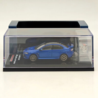 Hobby Japan 1/64 Mitsubishi Lancer Evolution X Final Edition Blue