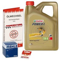 Honda Cb 650 (RC03) 79-82, Castrol 10W40 ÖL + Mahle ÖLfilter, MotoröL Set
