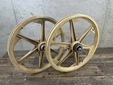 GT Tomahawk Mags 20” Bmx Old Mid School Vintage White 