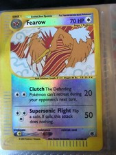 Pokémon tcg 2002 Pokémon expedition Fearow holo rare 11/165 Mint Condition 