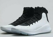 curry 4 high top white