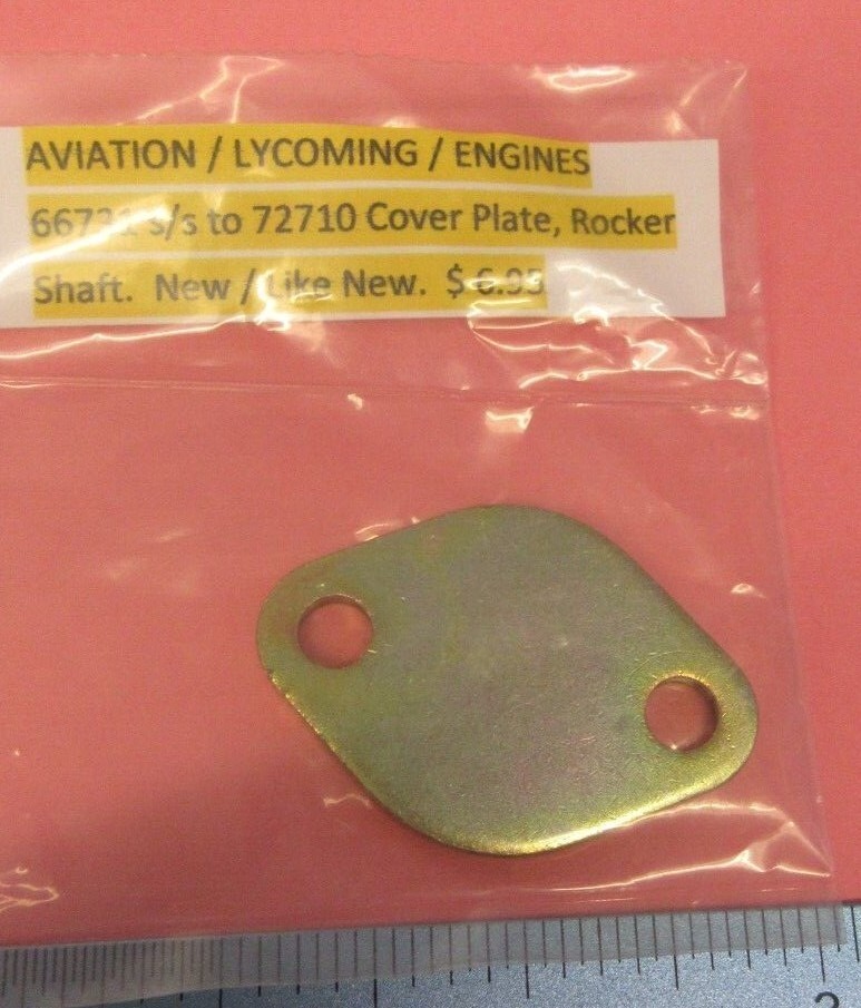 66731 s/s 72710 COVER PLATE, Rocker Shaft eBay