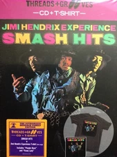 THE JIMI HENDRIX EXPERIENCE ~ Smash Hits ~ CD + T Shirt Box ~ BRAND NEW SEALED!!
