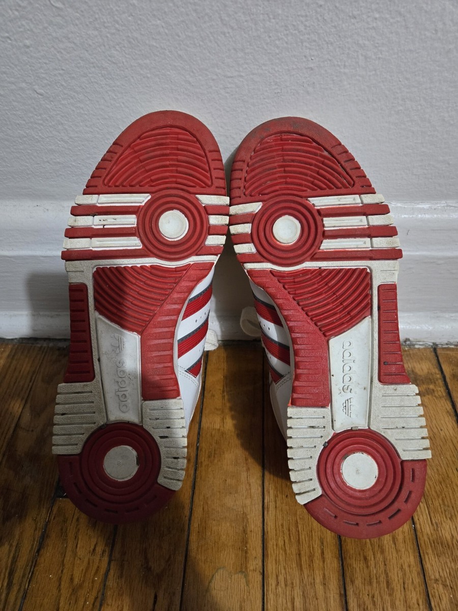 vtg Adidas 8US 1988 Connector Hi Basketball Shoes Sneakers Made in