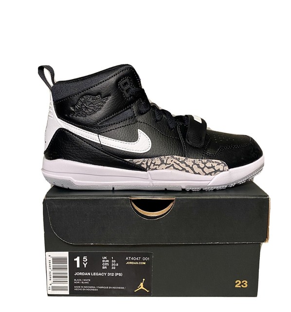 air jordan legacy 312 elephant print grey