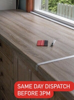 D C FIX SONOMA EICHE WOODGRAIN KLEBERÜCKSEITE KUNSTSTOFF SELBSTKLEBEND VINYL 67,5cm BREIT