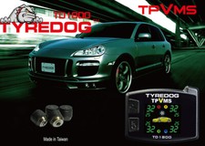 Tyredog Tpvms Td1800 4 External Sensors Detect Tire And Rim Abnormal Quick Diy