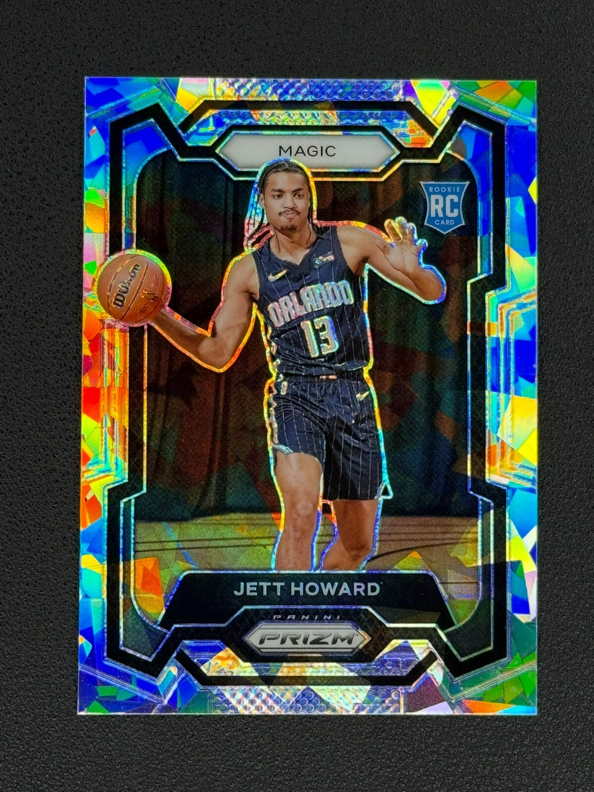 2023 Panini Prizm - JETT HOWARD #132 - Ice Rookie RC Magic