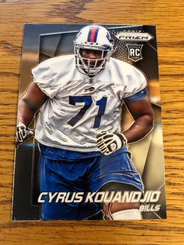 Cyrus Kouandjio RC 2014 Panini Prizm Bills Card #255   *1532*