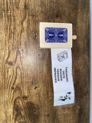 Vanishing Deck Wooden Version Improvised Daytona Magic