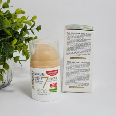 Babaria Aloe Vera 7 Effects Anti-aging Facial Serum Total Action 1.7 fl oz  50 ml | eBay