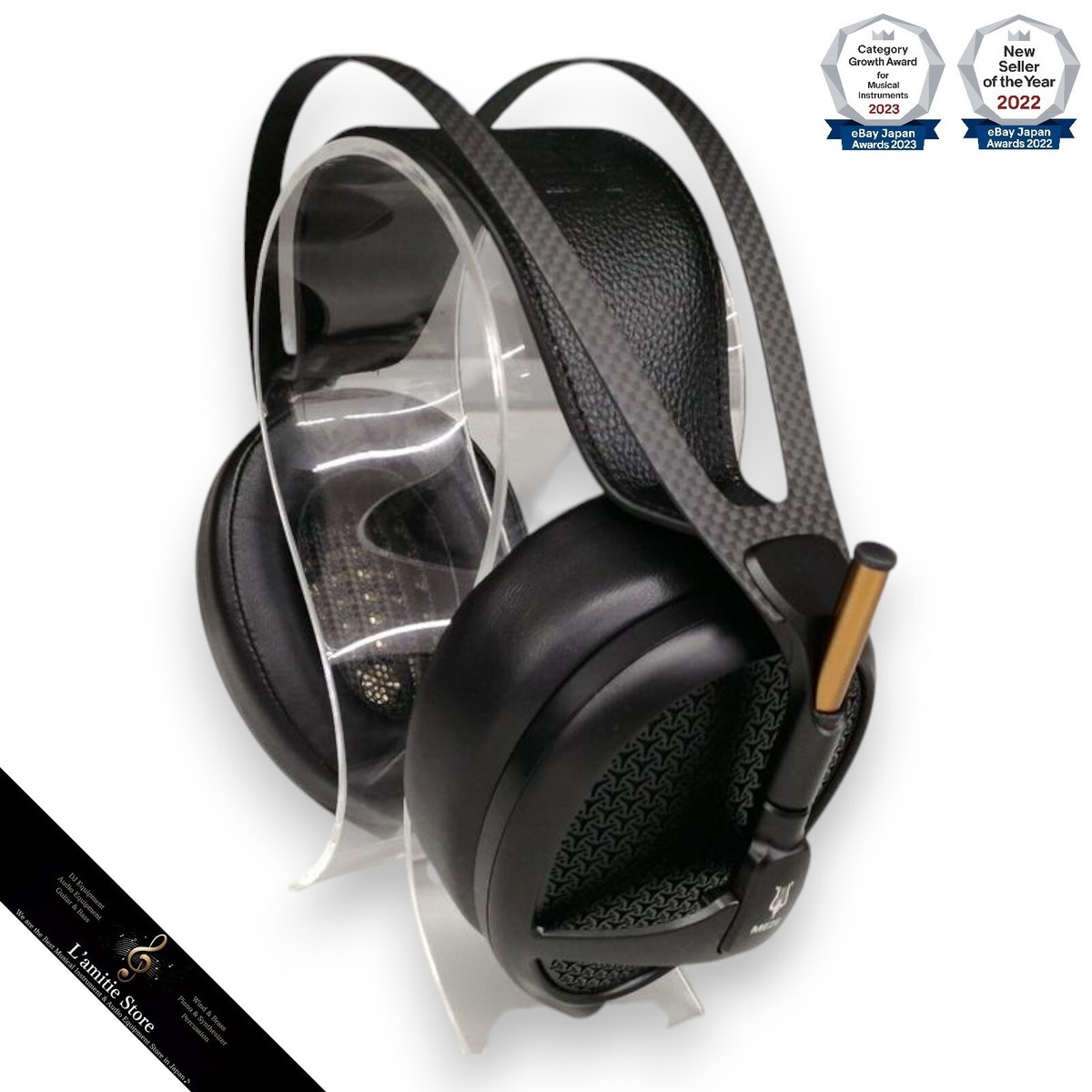 ヘッドホン Meze Audio Empyrean JET BLACK Meze Audio Empyrean Jet Black Headphone Wired Audio