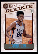 2021 PANINI CHRONICLES LEGACY #349 CAMERON THOMAS REAL 1/1 RC LSU NETS