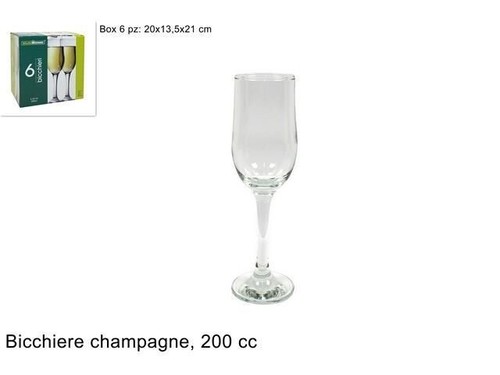 6 bicchieri di champagne Moët & Chandon Ice Imperial Gold