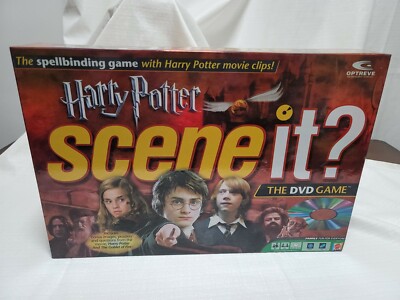 Mattel HARRY POTTER Scene it? The DVD Game Complete Excellent 2005- Open Box