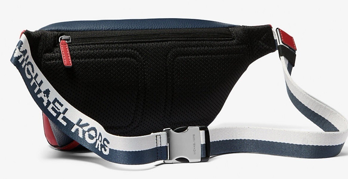 Michael Kors Cooper Two Tone Crossbody Sling Pack Belt Bag