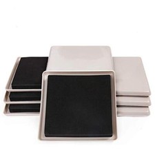 Ezprotekt Reusable Furniture Slider for Carpet,5 Inch Square Furniture Mover,Fu