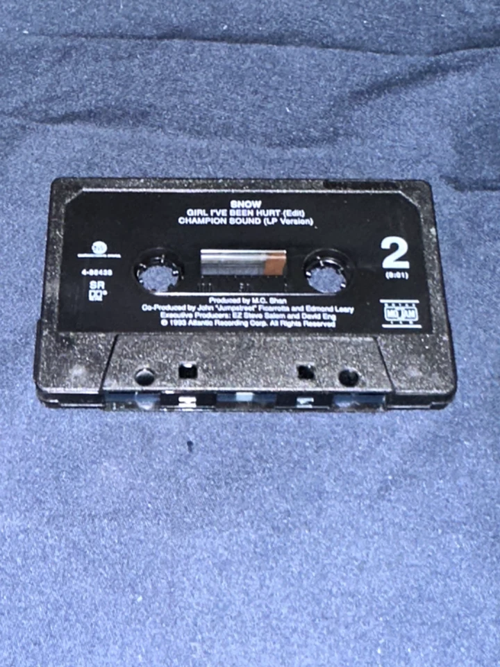 CASSETTE TAPE RAP SNOW GIRL I HAVE BEEN HURT EASTWEST RECORDS 1997 - Image 4 of 4