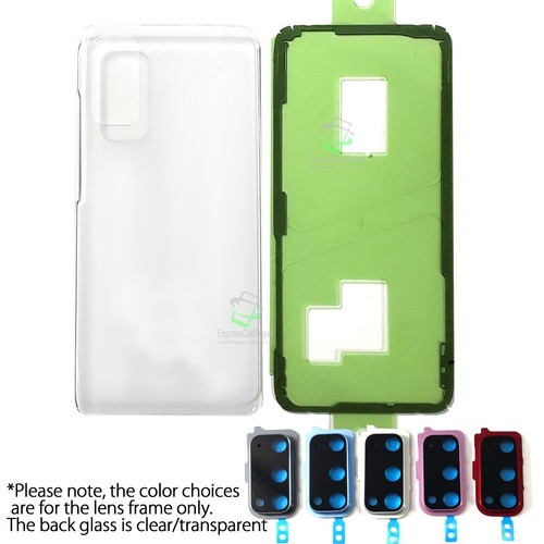 Remplacement de verre arrière transparent transparent + ruban IP68 pour Samsung Galaxy S23U ~ S8 - Photo 114 sur 225