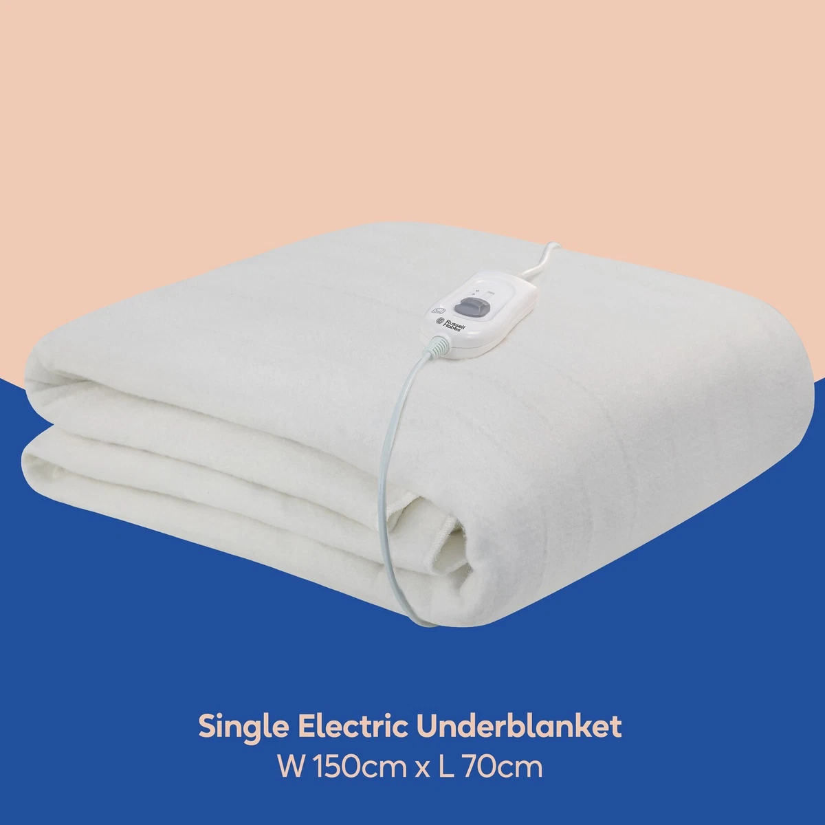 Russell Hobbs Heated Electric Blanket Throw Under Blanket Single Size  RHESB6001 | eBay