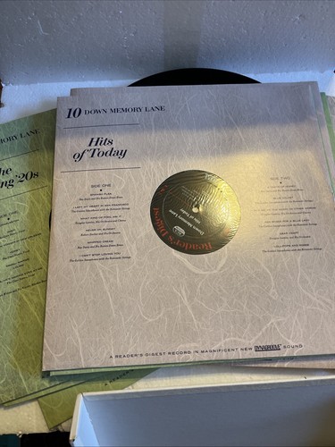 Reader's Digest DOWN MEMORY LANE 65 Years Of Song Hits 10 LP Vinyl Album Box Set - Picture 18 of 22