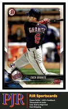 2018 Bowman #9 Zack Granite Minnesota Twins  BUY 4 - 35% OFF