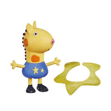Gerald Giraffe Figure and Star Costume Accessory Peppa Pig Toy Peppa’s Adventure