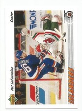 PAT LAFONTAINE 1991-92 UPPER DECK CARD NM-MT+ CONDITION