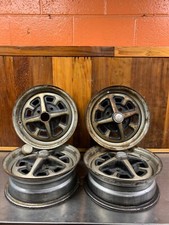 Mg Mgb 68-80 Original 14 X 5 Rostyle Wheels Center Caps X4. Used. Mg6362