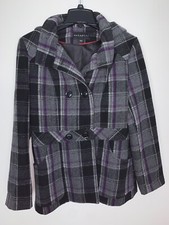 Excellent Metaphor Winter Coat With Removable Hood Woman Size Large L