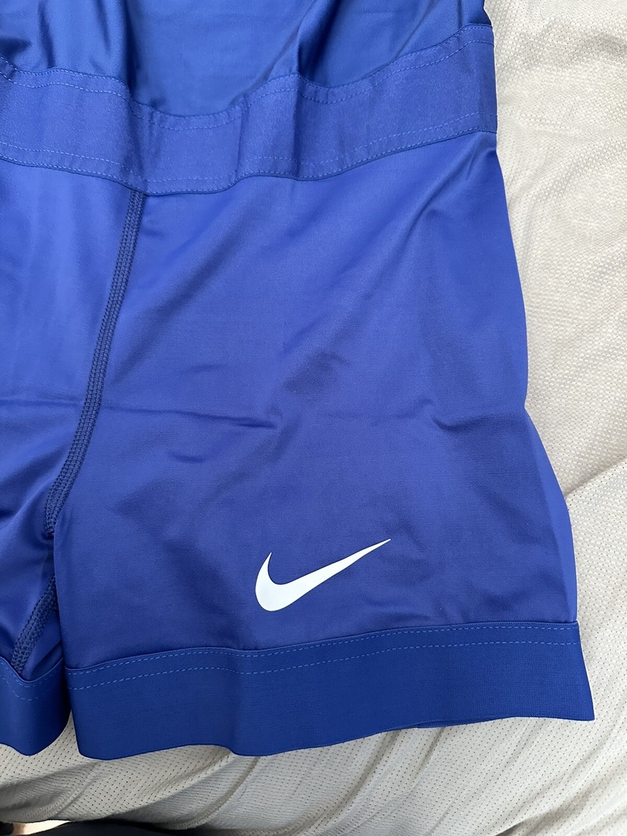 ナイキ プロエリート Nike Pro Elite Blue Team USA Track & Field Speedsuit Singlet Size