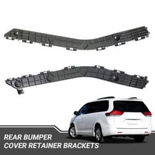Rear Bumper Cover Retainer Bracket Left & Right Side For 2011-2020 Toyota Sienna