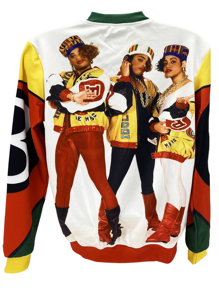 Salt N Pepa Jacket 8 Ball Idol Maker Salt N Pepa Push It Video 90s Rap