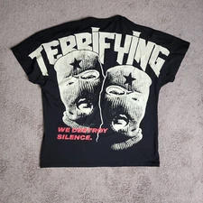 Romwe Terrifying Masked Robber T-Shirt Tee XL Multicolor Cotton NWT