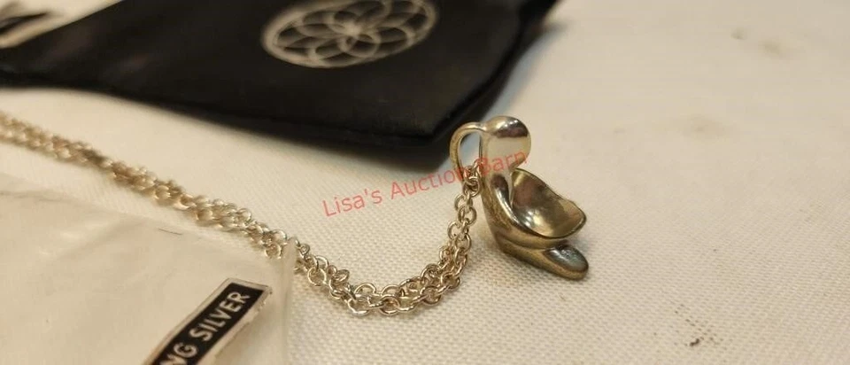 Sterling silver The inner self radiant heart Necklace Spiritual Southwestern - Image 2 of 4