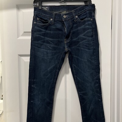 Abercrombie & Fitch Mens 30x32 Flex Super Skinny