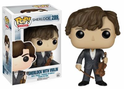 FUNKO POP TELEVISION SHERLOCK #289 SHERLOCK with VIOLIN VINYL