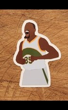 Kevin Durant Sticker Sonics Nets Warriors Suns Basketball NBA Laptop Sticker