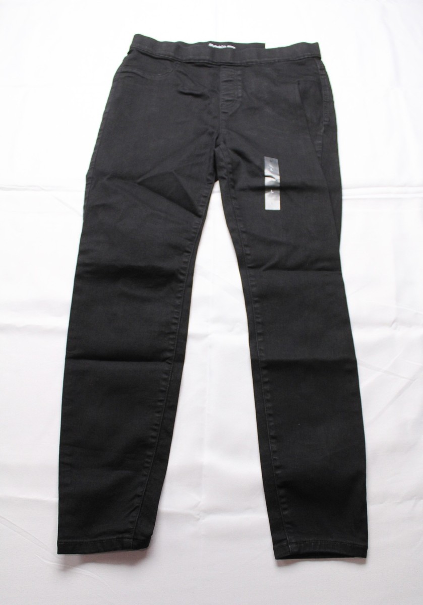 Style & Co Womens Mid Rise Faux Pocket Pull On Jeggings EJ3