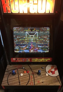 RUN and GUN ARCADE MACHINE by KONAMI 1993 (Excellent Condition)