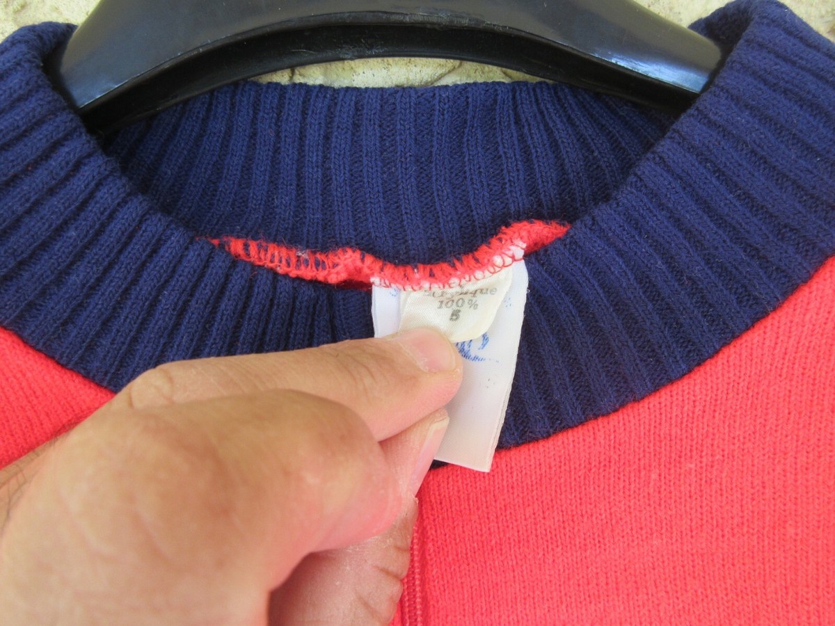 Maillot Cycliste Vintage MURET - Cyclo Randonnée Rouge à Poches Devant - Taille XL