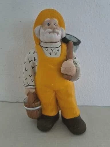 🛟Seemann/Fischer/Skipper - Ton/Keramik - ca. 20cm hoch - NEUWARE🛟 - Bild 4 von 4