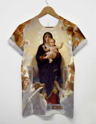Blessed Mary Holding Jesus T shirt 