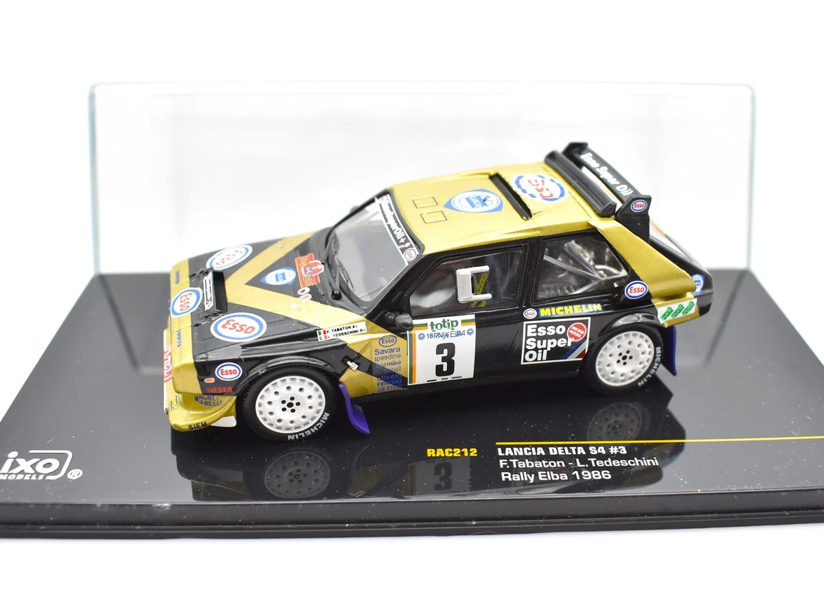 Model Car Rally lancia Delta S4 Scale 1:43 diecast vehicles road IXO